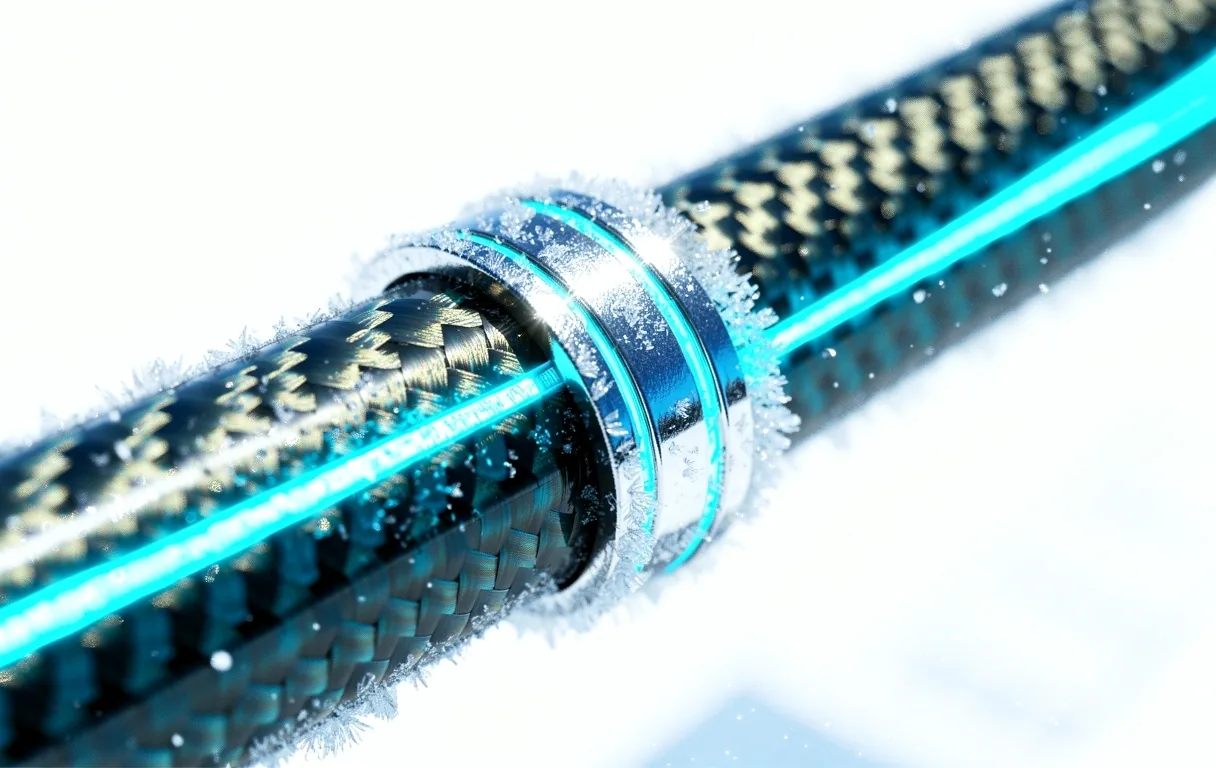 Carbon fiber rod texture macro