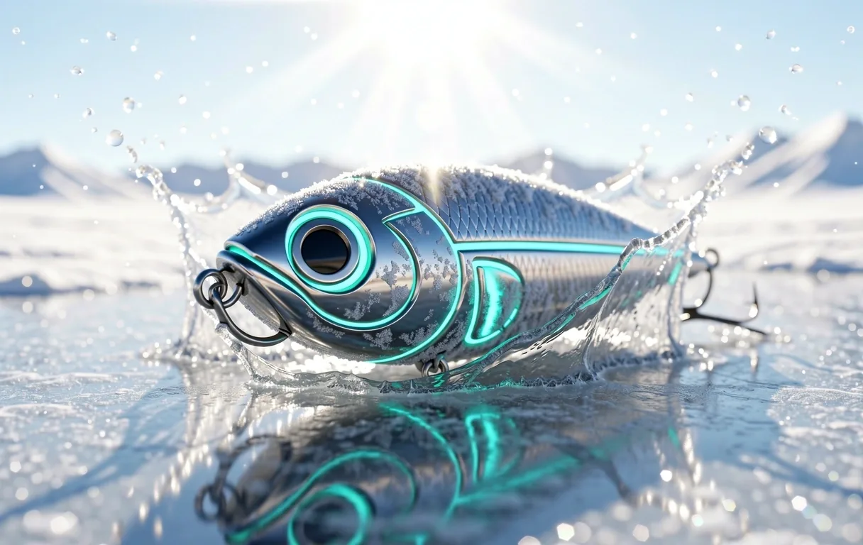 Icy water splash