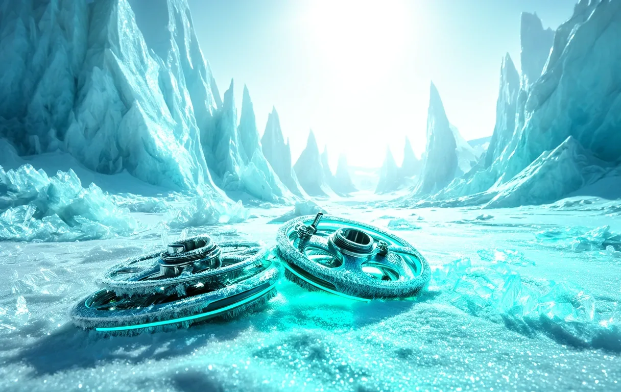 Frozen peaks